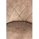 Стул барный HALMAR H101 бежевый/черный